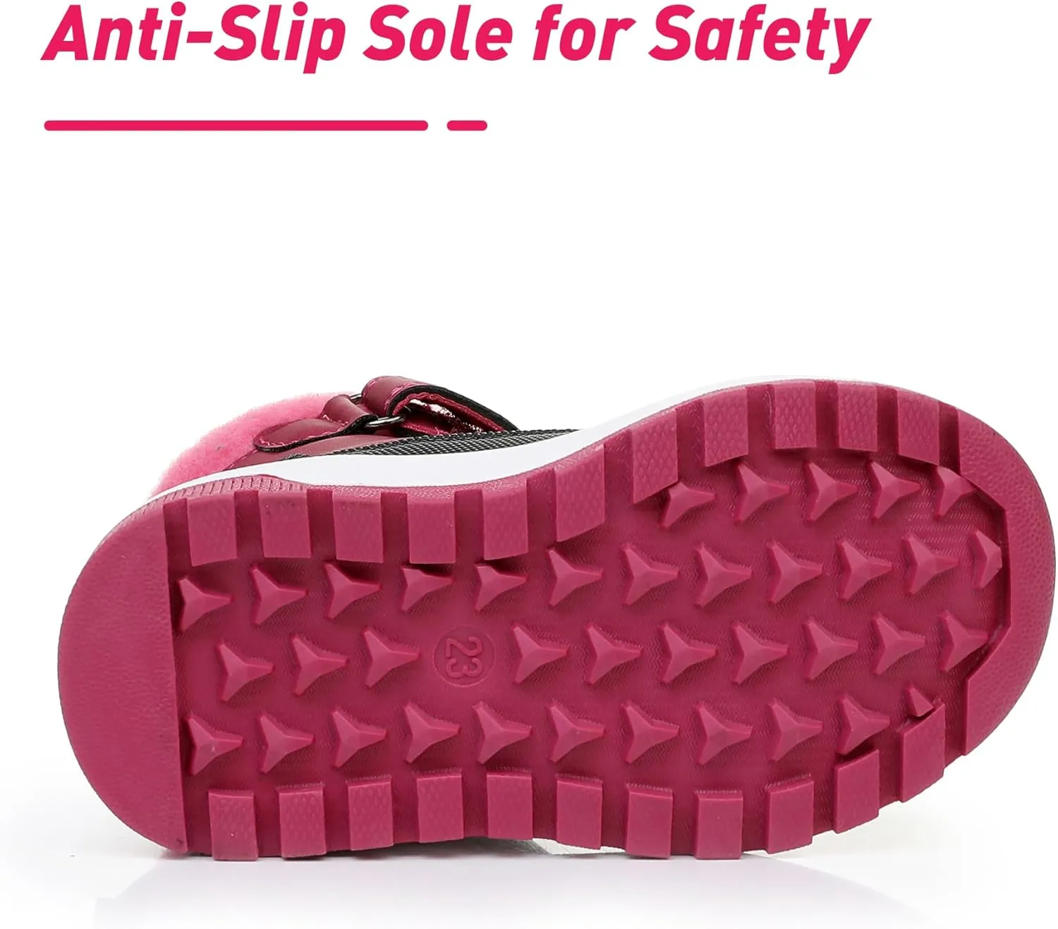 Ahannie Boys Girls Boots Toddler Kids Fall Boots Water Resistant Outdoor Ankle Shoes(Toddler/Littler Kid)