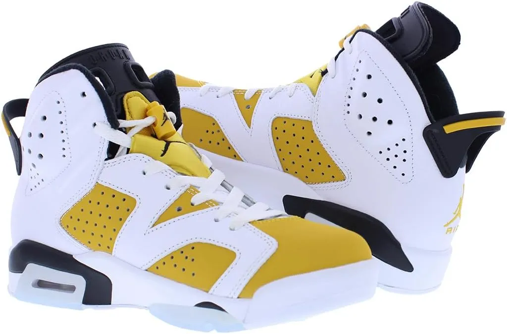 Air Jordan 6 Retro Yellow Ochre (CT8529-170, White/Black/Yellow Ochre)