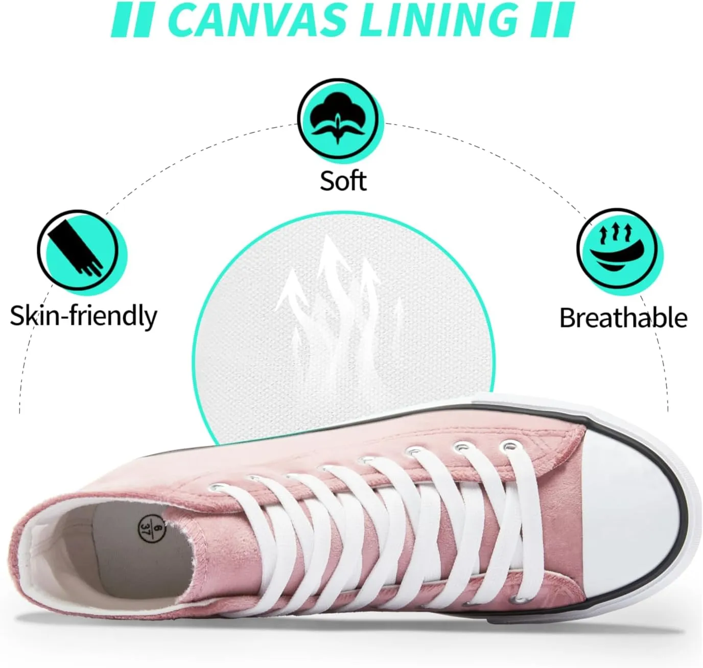 ALTOCIS Women's Comfortable Platform High Top Sneakers, Casual Mid Top Sneaker for Women, Cute Faux Suede Fashion Sneakers, Classic Lace Up Walking Shoes