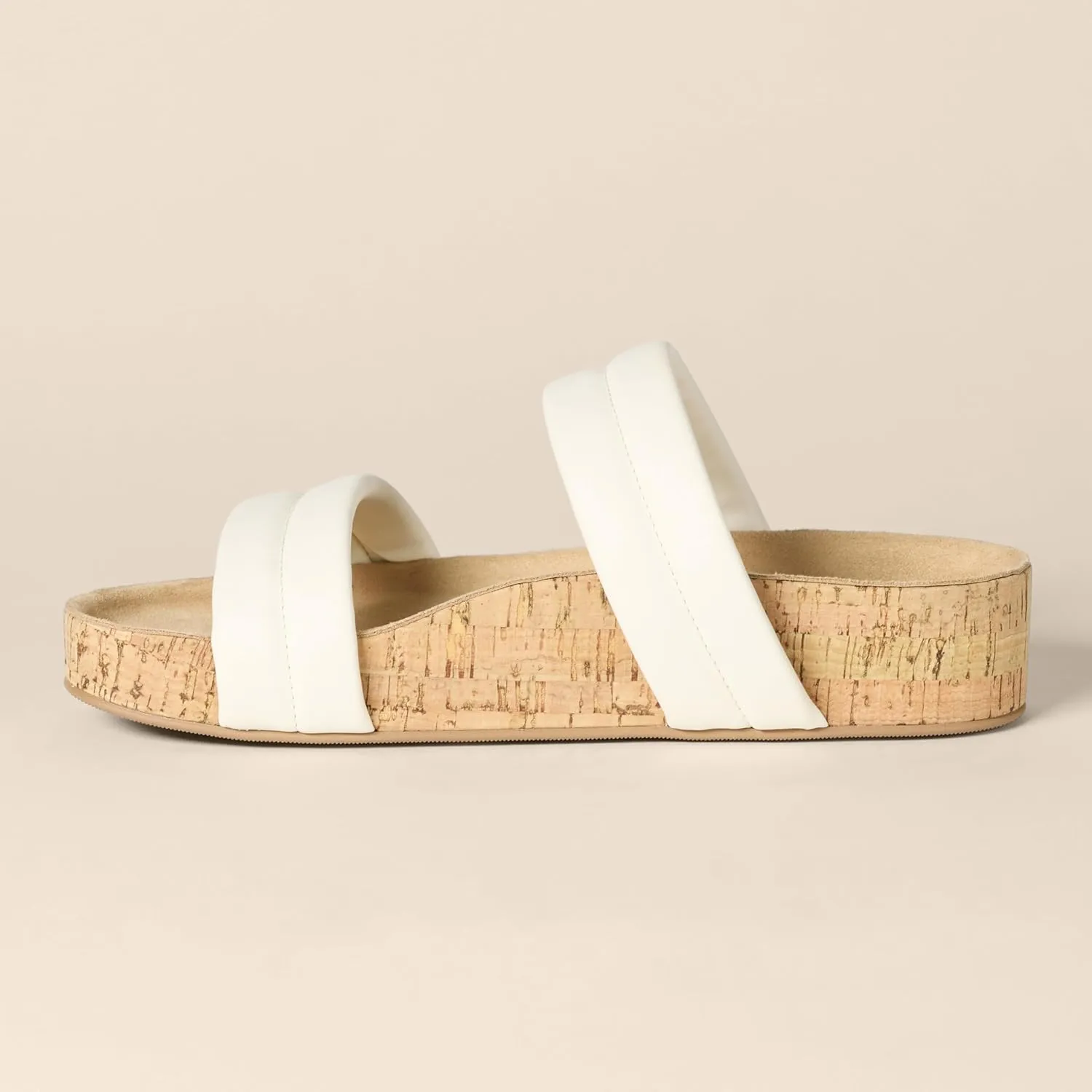 Amazon Essentials Women's Slide Cork Sandals