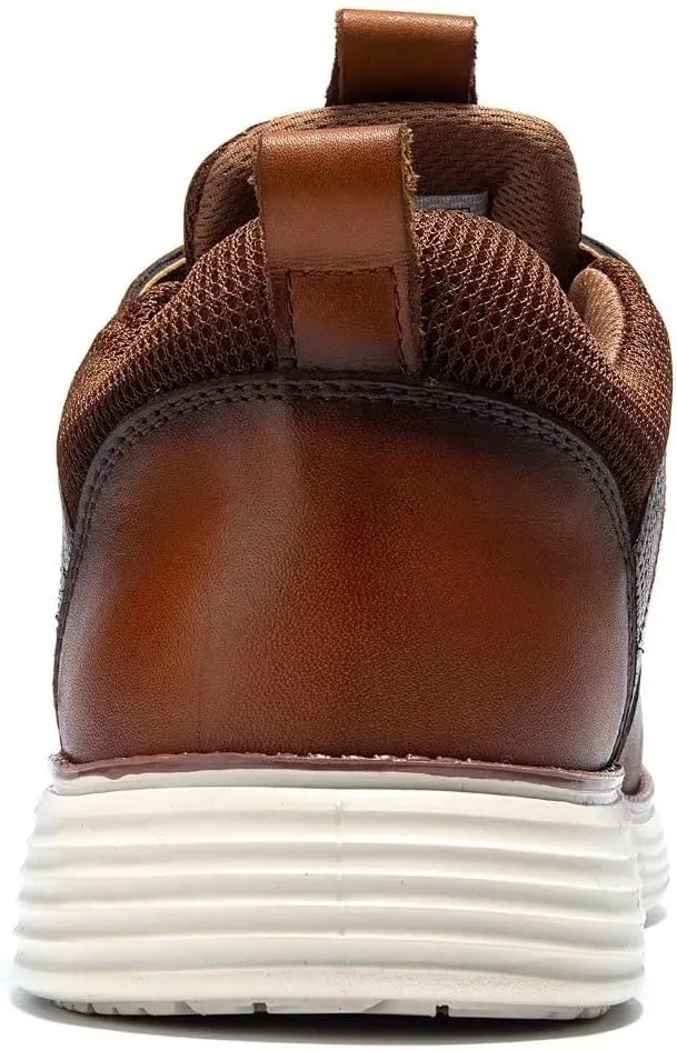 Arkbird Leather Loafers, Casual Slip-On Sneaker Shoes for Men