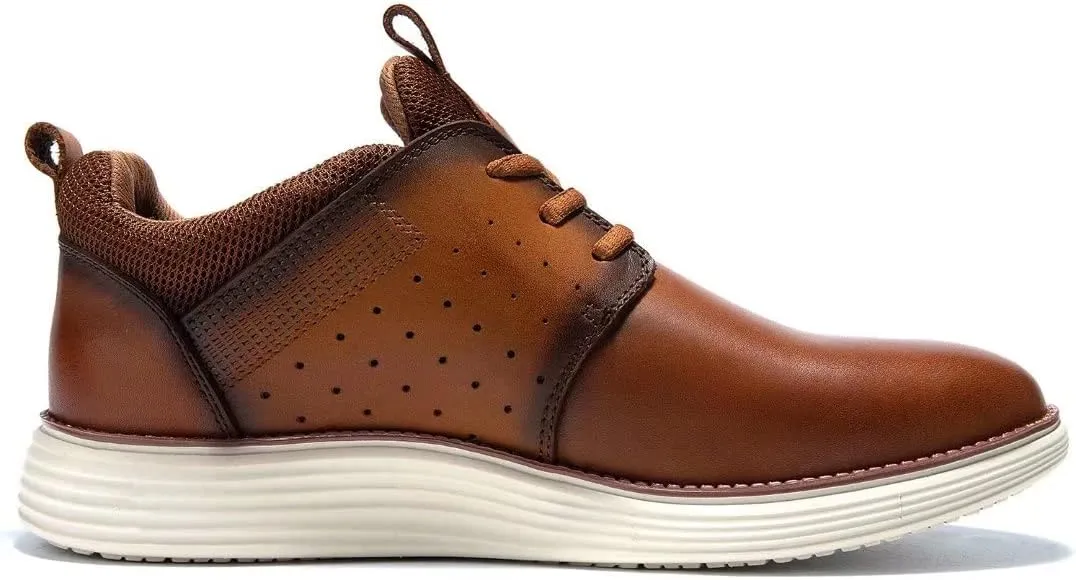 Arkbird Leather Loafers, Casual Slip-On Sneaker Shoes for Men