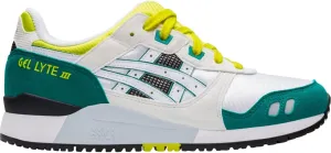 ASICS Tiger Women's Gel-Lyte III Shoes, 7, White/Yellow