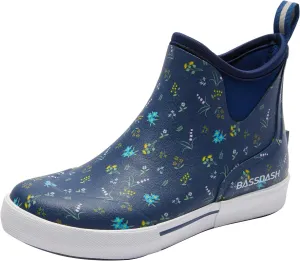 BASSDASH Womens 4.5” Waterproof Deck Ankle Rain Boots Anti-Slip Neoprene Rubber Garden Fishing Boots