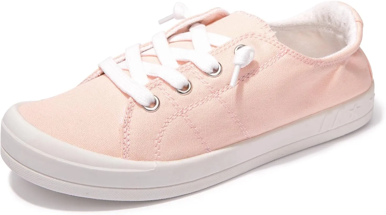 BENEKER Women's Platform Canvas Sneakers Low Top Fashion Sneakers Classic Slip-On Comfort Walking Shoes