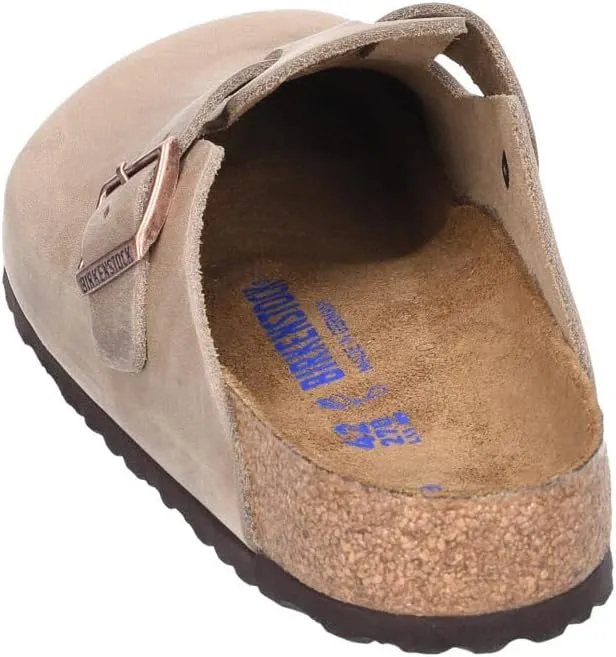 Birkenstock Boston Bs Men's Large Elegant Pin Buckle Clog Sandals