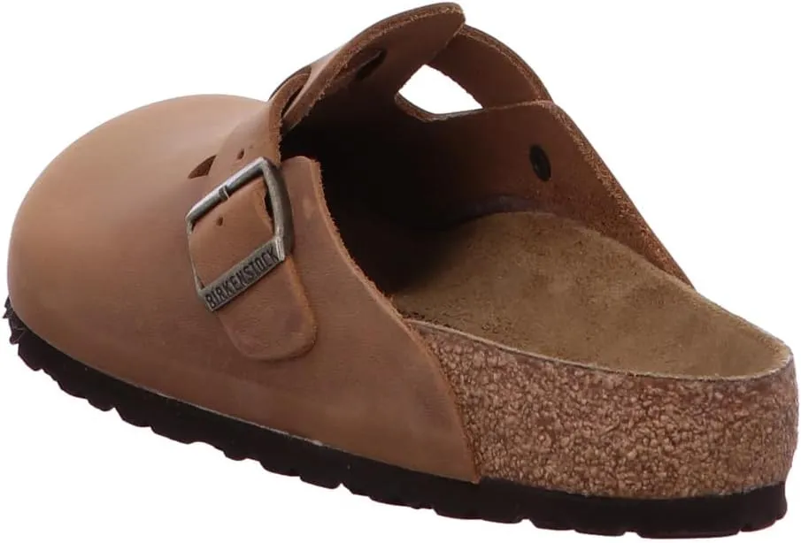 Birkenstock Boston Bs Men's Large Elegant Pin Buckle Clog Sandals