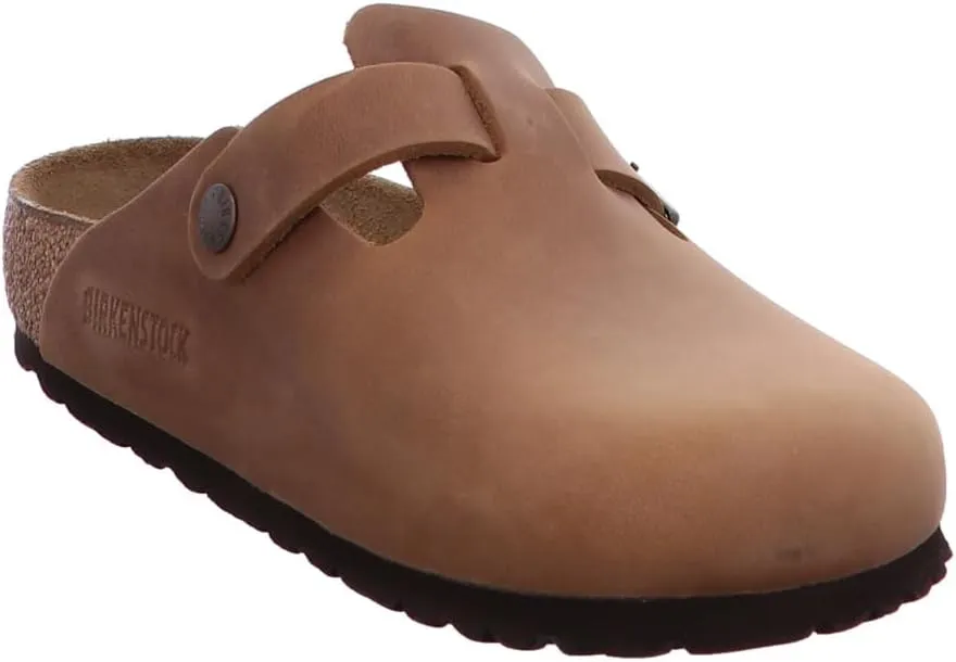Birkenstock Boston Bs Men's Large Elegant Pin Buckle Clog Sandals