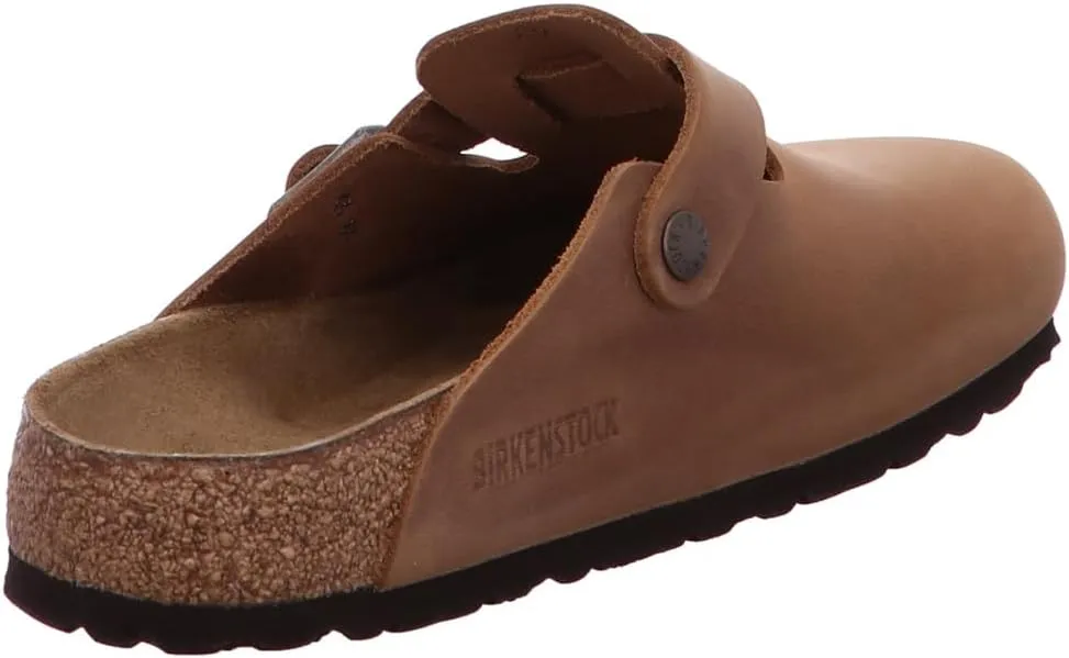 Birkenstock Boston Bs Men's Large Elegant Pin Buckle Clog Sandals