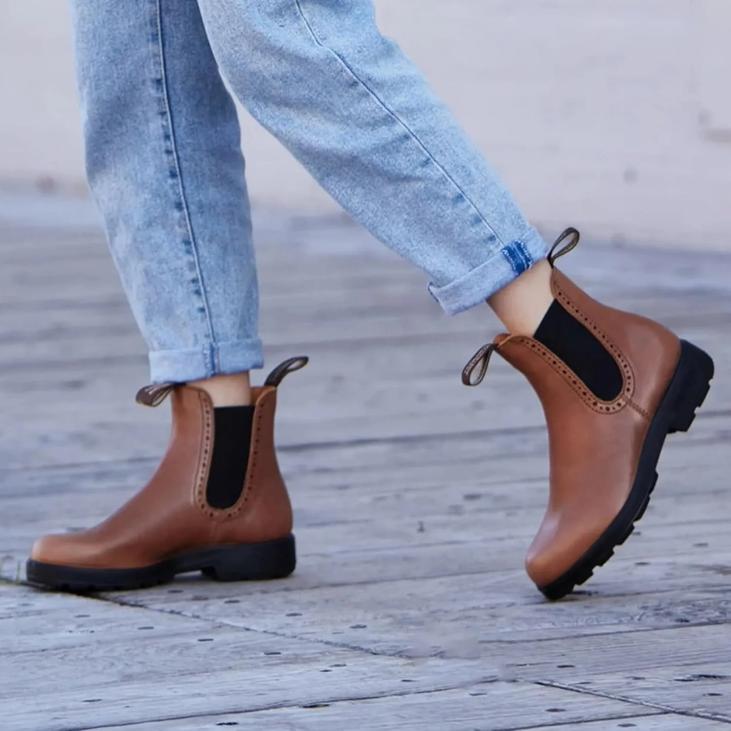 Blundstone High Top Chelsea Boots - Women