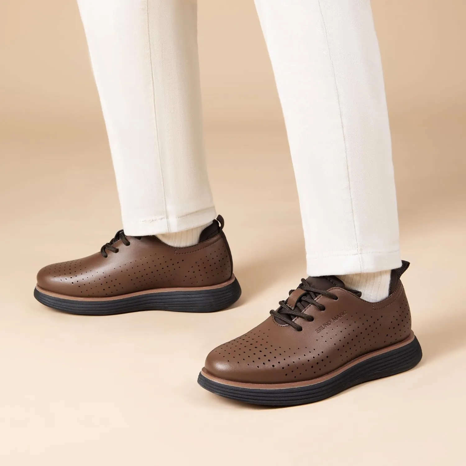 Bruno Marc Boy's MaxFlex Fashion Dress Sneakers Oxfords Classic Casual Shoes