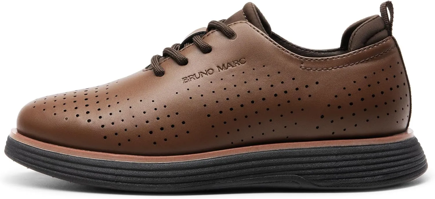 Bruno Marc Boy's MaxFlex Fashion Dress Sneakers Oxfords Classic Casual Shoes