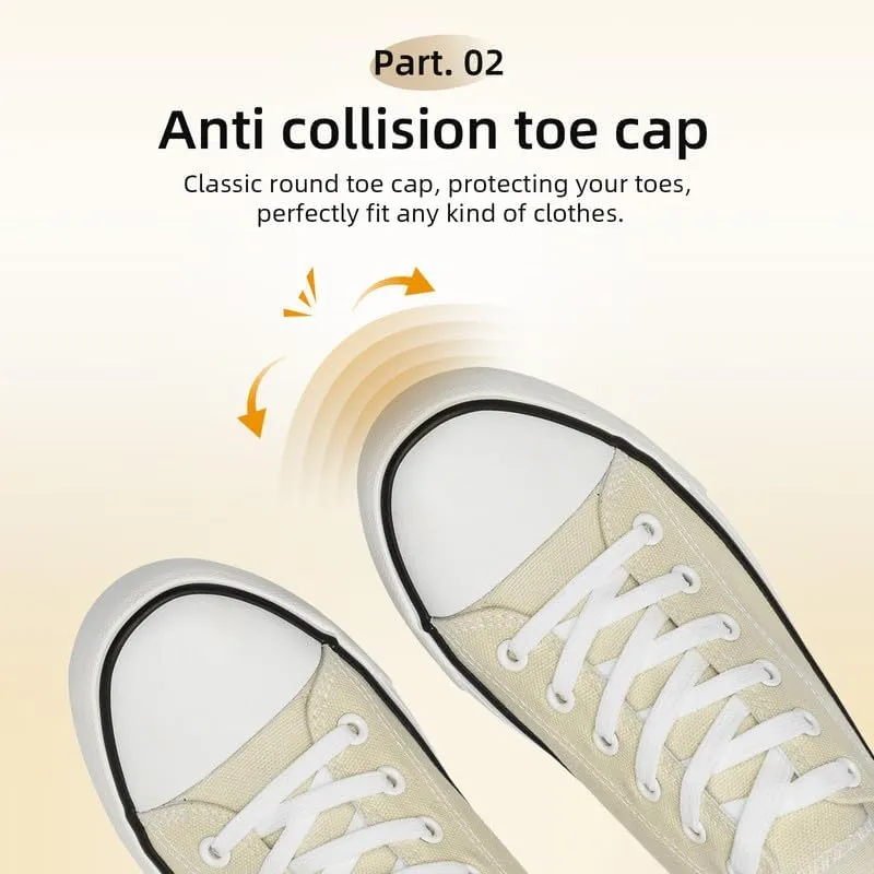 Canvas Shoes for Women Men Low Top Lace Up Sneakers Canvas Fashion Sneakers Classic Casual Walking Shoes Comfortable Breathable