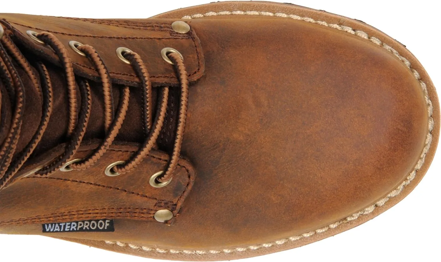 Carolina Elm 8" Logger Steel Toe Work Boots for Men - Crazy Horse Leather Upper, Pillow Cushion Footbed, and Oil- and Slip-Resistant Outsole, EH-Rated