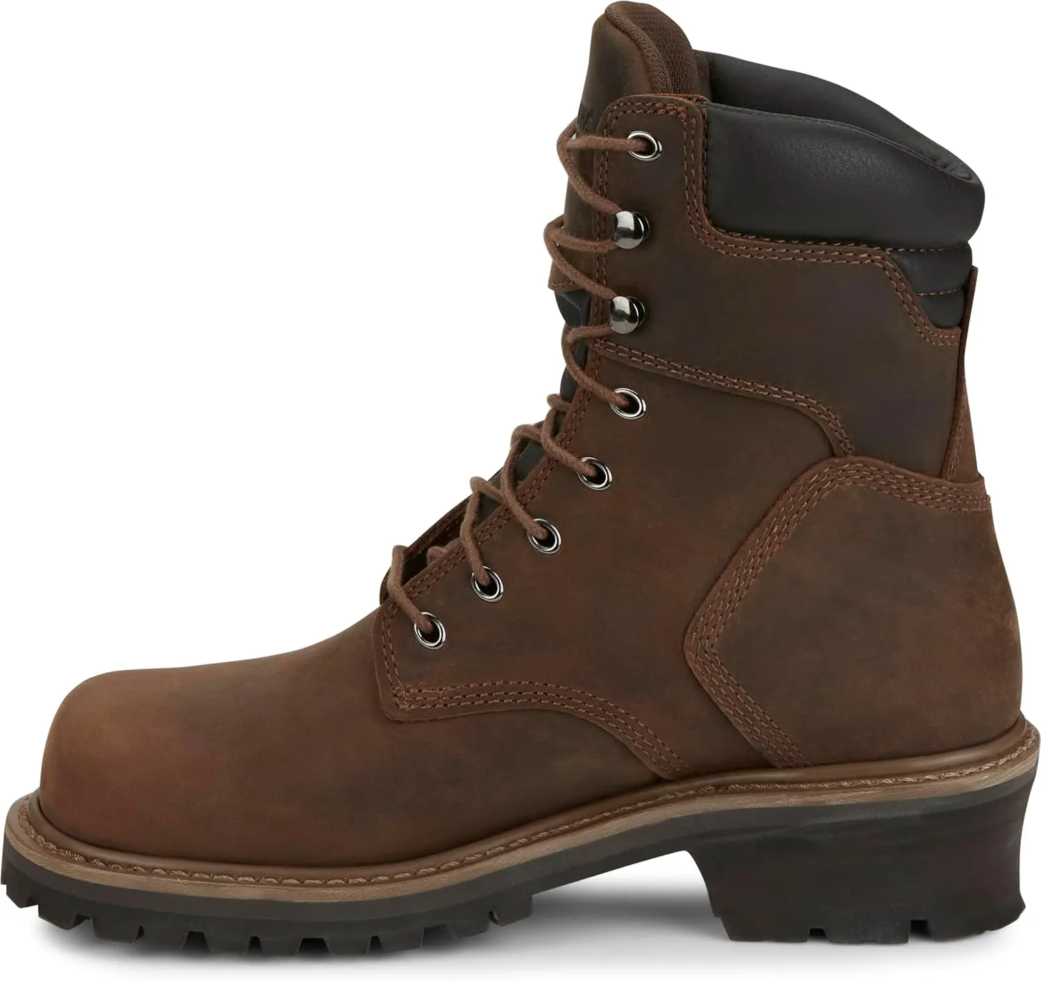 Chippewa Men's 8" Industrial Steel Toe 55026 Logger Boot