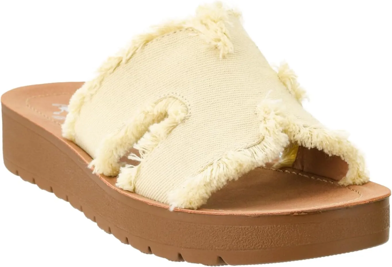 Corkys Footwear Hold Please 1-Inch Platform Sandals with Cushioned Foot-bed and Stylish 'H' Strap On Upper– Ultimate Comfort Meets Chic Design - Perfect For Everyday Wear
