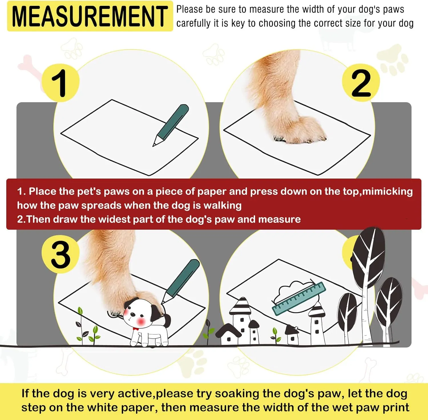 DcOaGt Dog Shoes for Large Dogs 4PCS Anti-Slip Dog Boots & Paw Protectors for Hot Pavement Winter Snow Hiking Walking, Waterproof Breathable and Reflective Dog Booties for Large Size Dogs