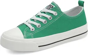 DSWED Toddler Little Kid Sneakers Boys Girls Canvas Shoes Classic Cotton Expandable No Tie Laces Slip On Sneakers