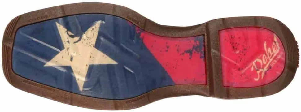 Durango Men's 11" Flag Pull-On DB4446-M Traditional Cowboy Boots