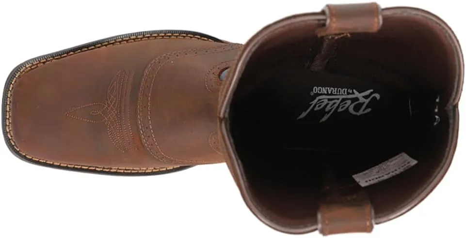 Durango Men's 11" Flag Pull-On DB4446-M Traditional Cowboy Boots