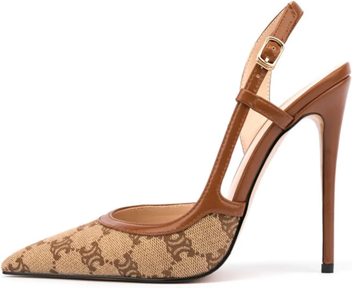 Elegant Sexy Closed Toe Sandals for Women, Fashion Ponited Toe High Heels for Party, Banquet And Fashion Show