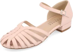 Faux Leather Fisherman Sandals by Journee Collection