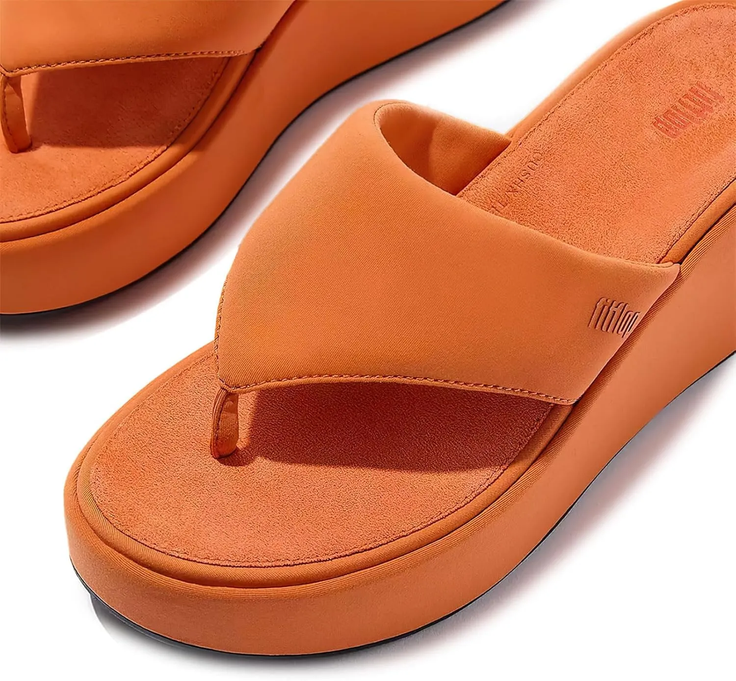 FitFlop Women's Platfforms Wedge Toe-Post Sandals