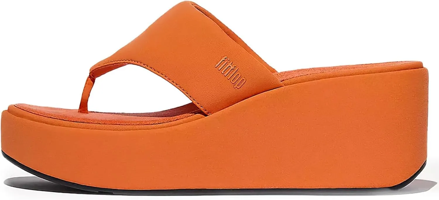FitFlop Women's Platfforms Wedge Toe-Post Sandals