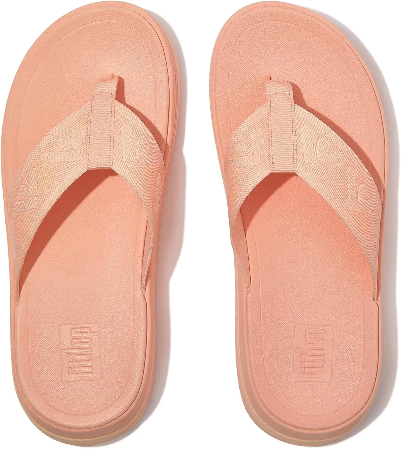 FitFlop Women's Surff Webbing Toe-Post Sandals Wedge