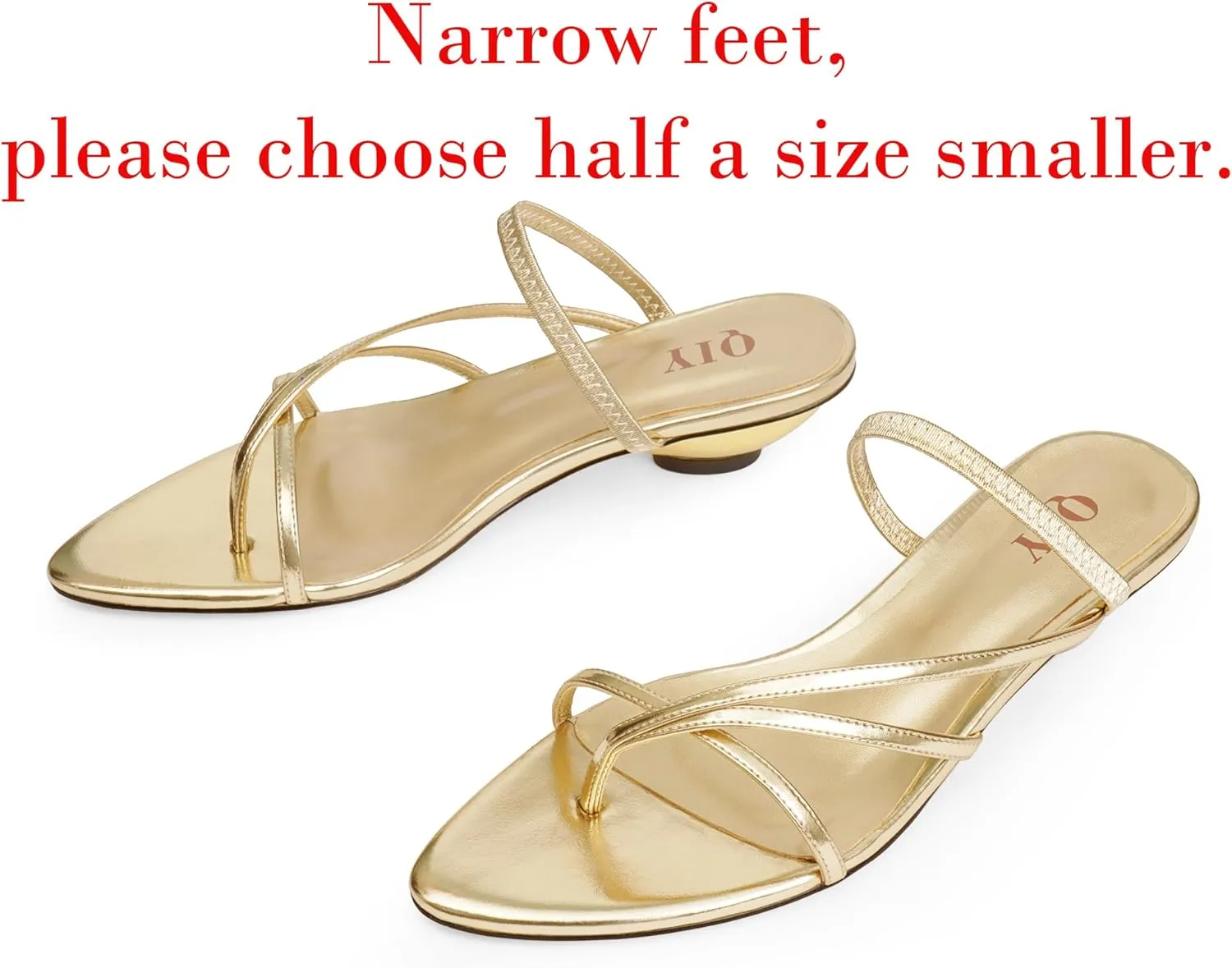 Flip Flops Thong Heels Women Heeled Sandals Low Chunky Heels Slip on Slide Sandals Kitten Heels for Women Party Dress Shoes