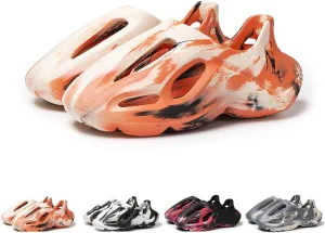 Foam Runner Shoes, Unisex Foam Runner Sneakers Pillow Cloud Shoes Non-Slip Lightweight Breathable Soft Fashion Sandals