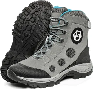 Foxelli Wading Boots – Lightweight Fly Fishing Boots for Men, Rubber Sole Wading Shoes