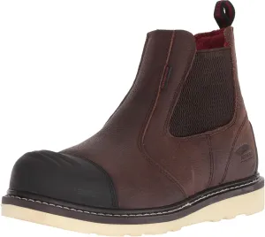 FSI FOOTWEAR SPECIALTIES INTERNATIONAL Men's A7505 6" Leather Nanofiber Comp Toe Eh Romeo Safety Wedge Industrial Boot