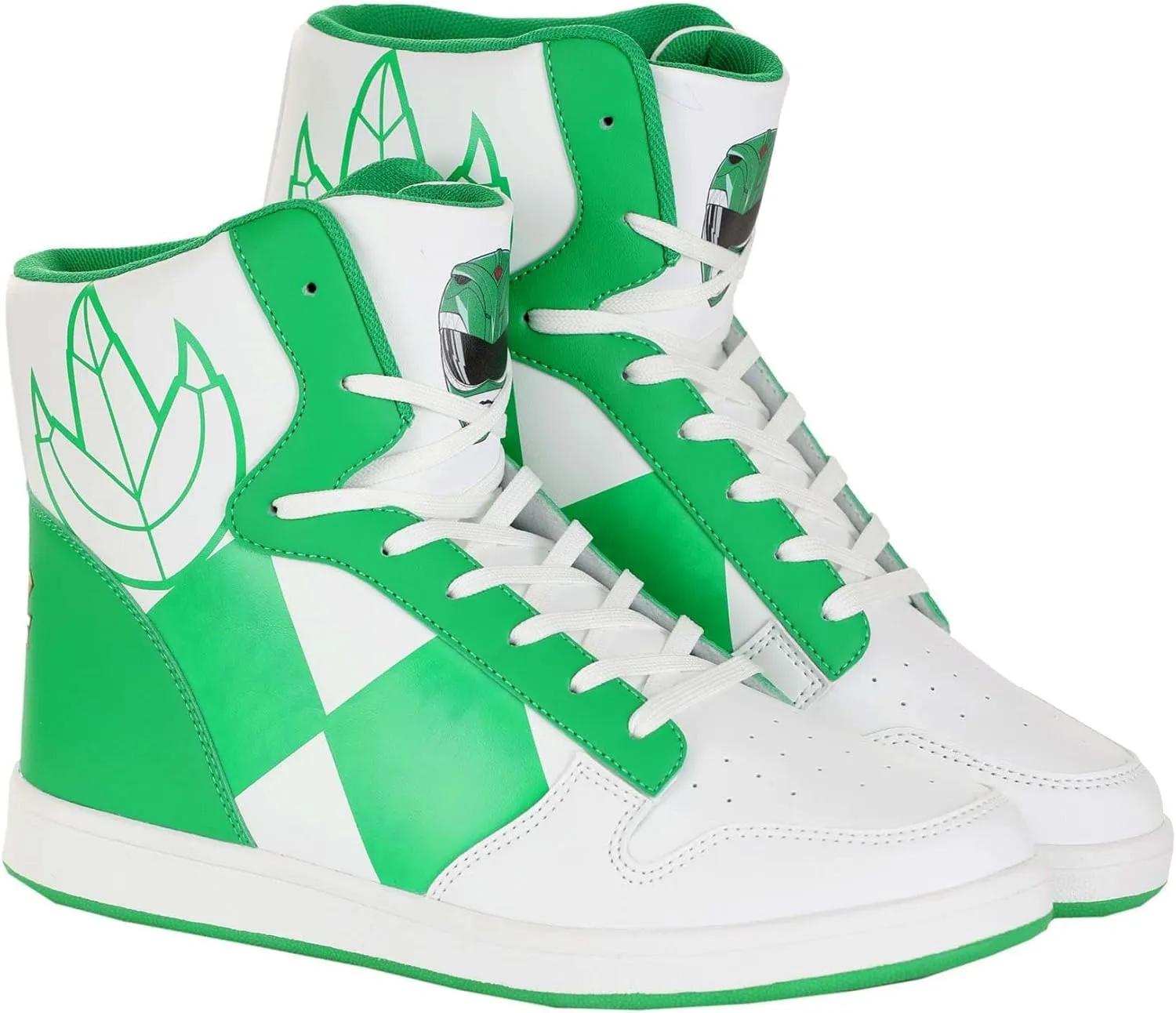Fun Costumes Inspired Power Rangers Sneakers - Green