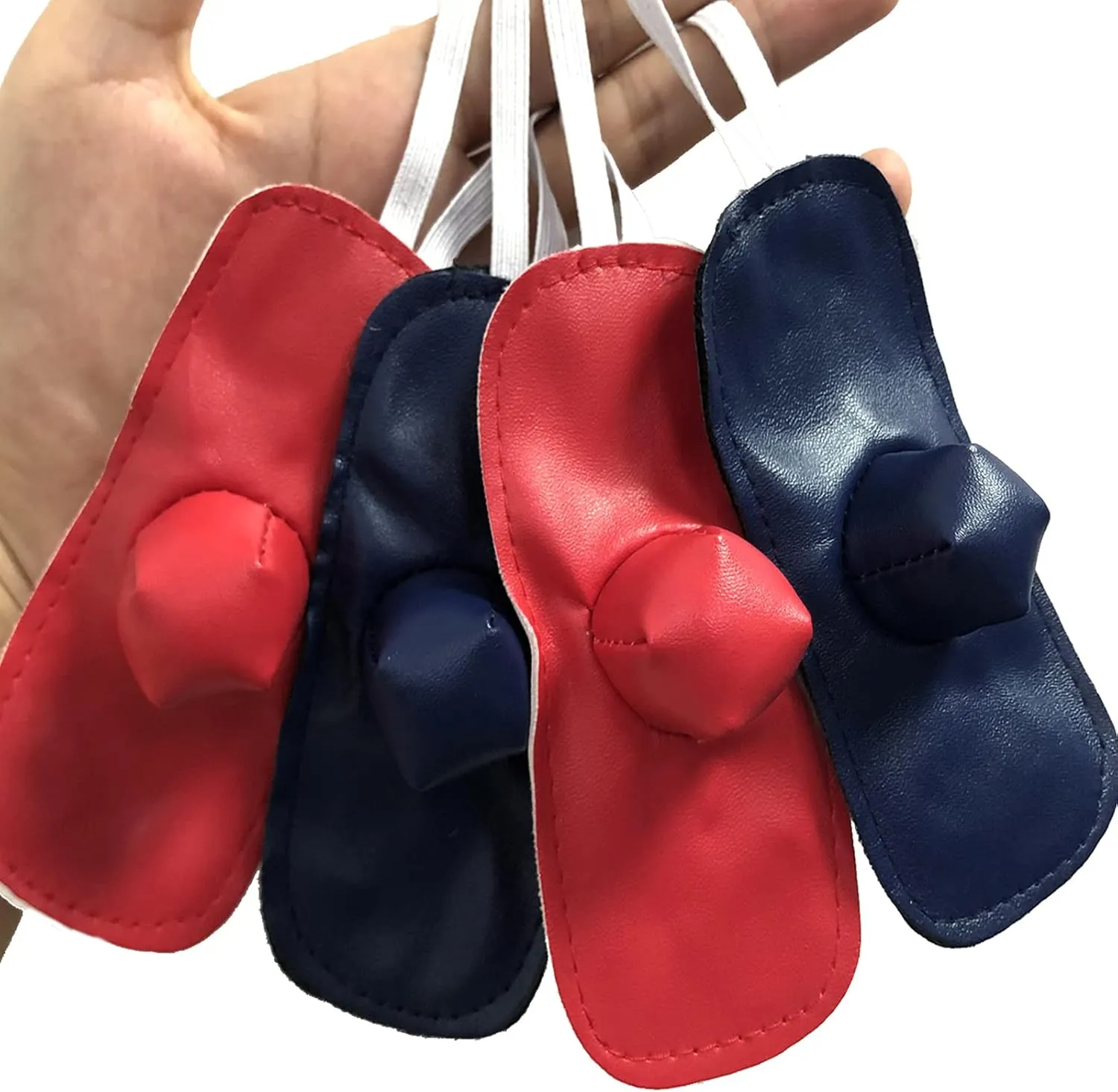Gamefowl Rooster Supplies Gallos De Pelea Accessories Chicken Supplies Poultry Care Supplies Leg Protect 2 Pairs Color Blue and Red