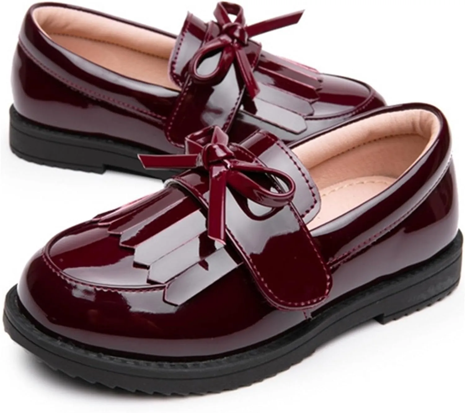 Girl's British Style School Uniform Shoes Princess Performance Oxford Shoes