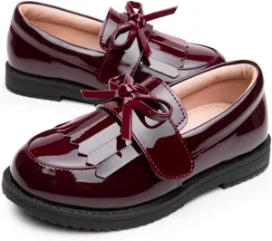 Girl's British Style School Uniform Shoes Princess Performance Oxford Shoes