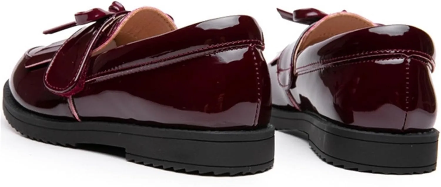 Girl's British Style School Uniform Shoes Princess Performance Oxford Shoes