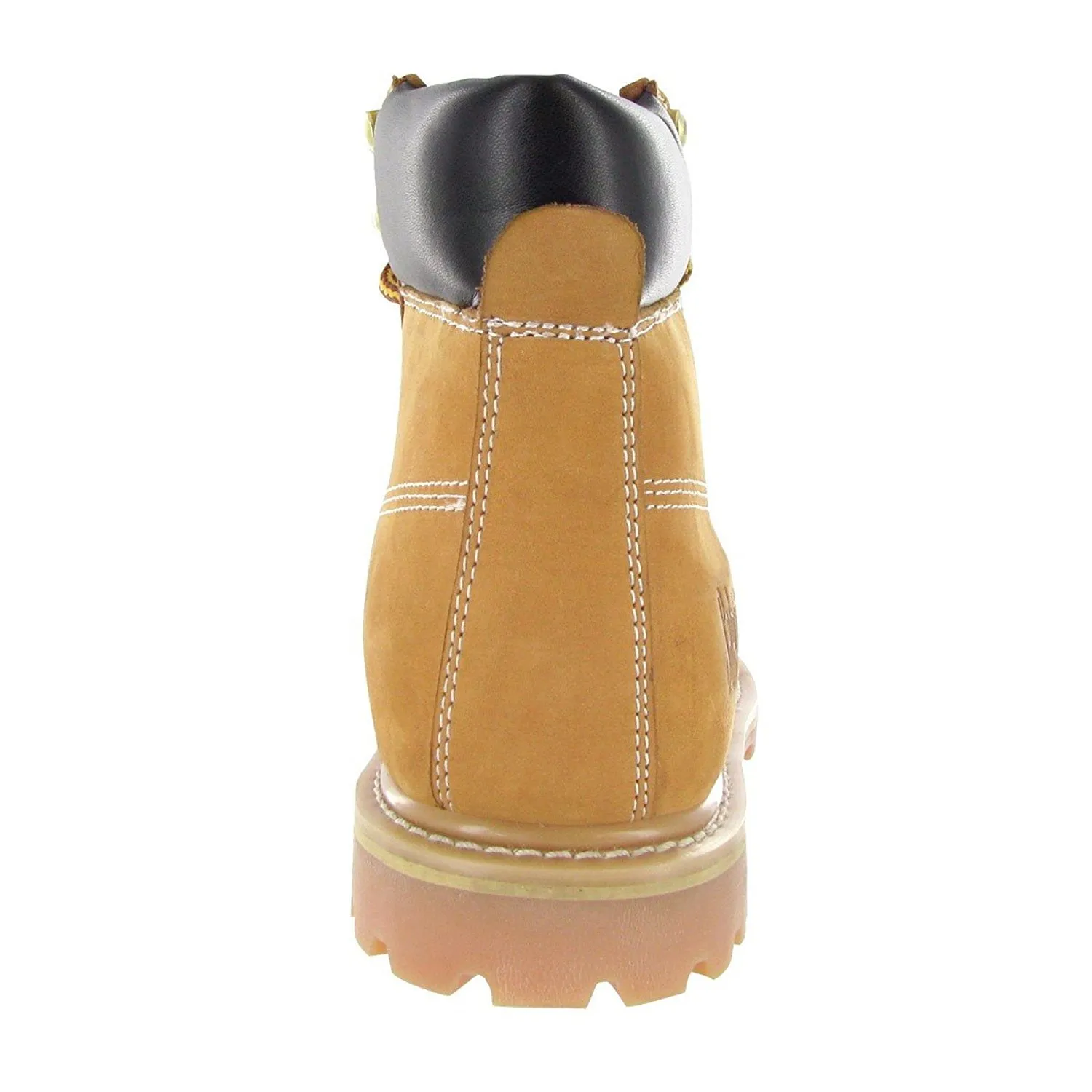 GS003-Tan-6.5W Steel Toe Work Boots - Tan - 6.5W, English, Capacity, Volume, Leather, 6.5W, Tan ()