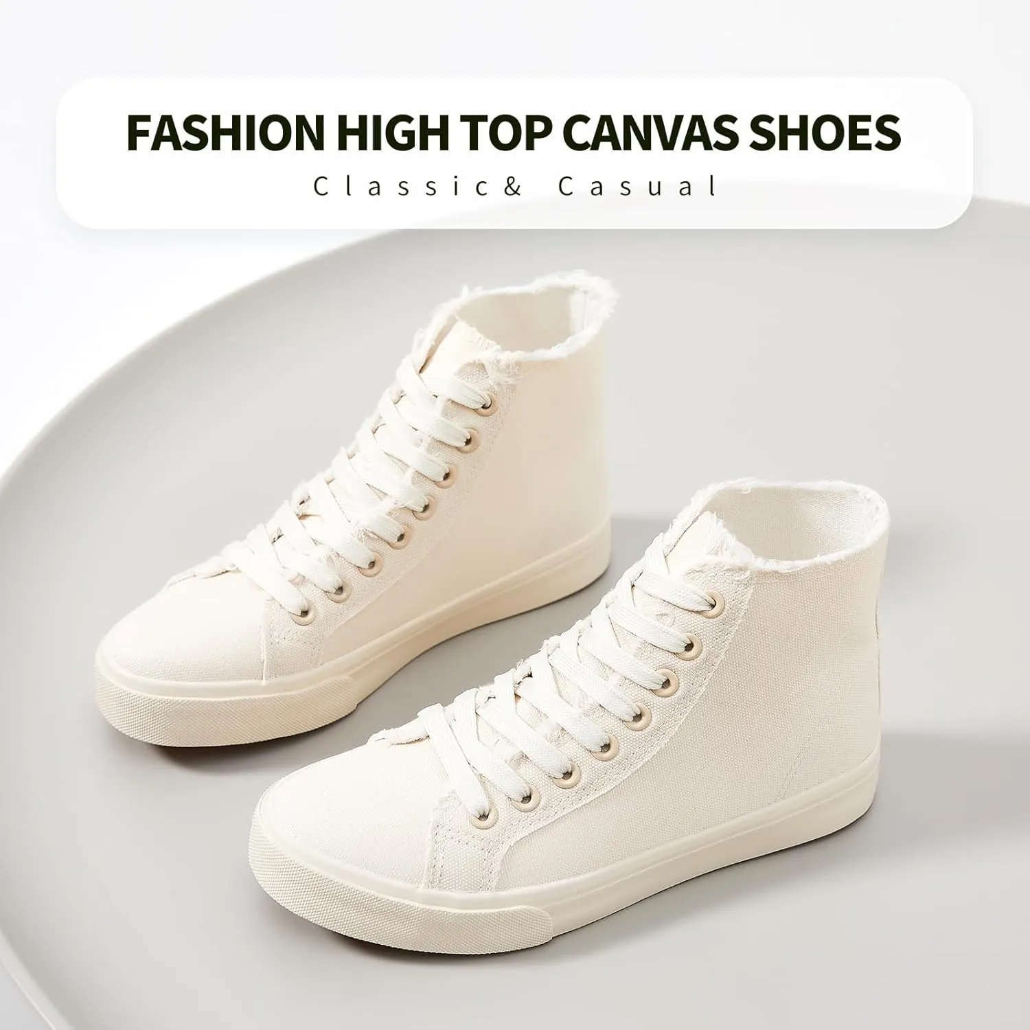 hash bubbie Unisex Canvas High top Sneakers Women's Classic Fashion High Tops Canvas Shoes Casual Tennis Shoes for Men