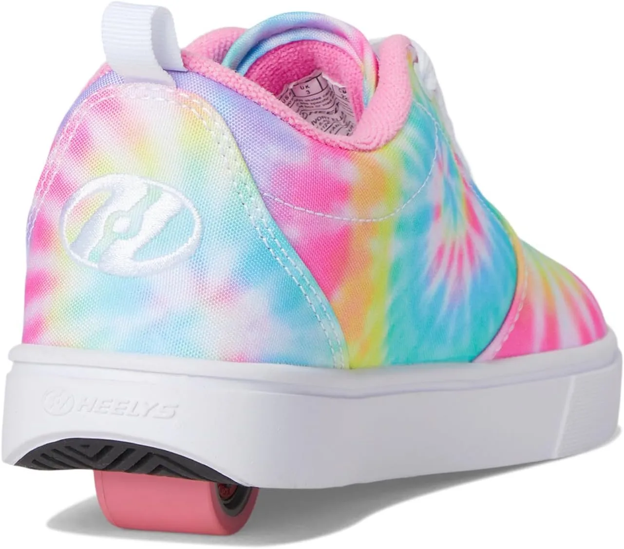 HEELYS Youth Girls Pro 20 Prints Ivory Ella Wheels Skate Sneaker Shoes