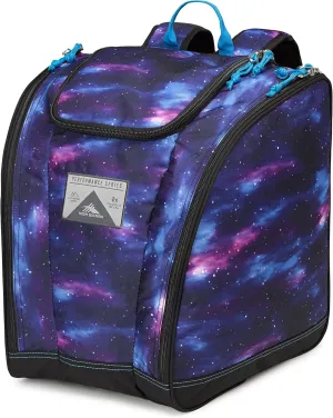 High Sierra Ski/Snowboard Boot Bag Backpack, Cosmos/Black/Pool, One Size