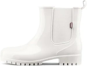 HISEA Short Rain Boots for Women Waterproof Garden Shoes Anti-Slipping Ankle Chelsea Rainboots for Ladies with Comfort Insole Lightweight Stylish Rubber Rain Shoes Outdoor Work Booties