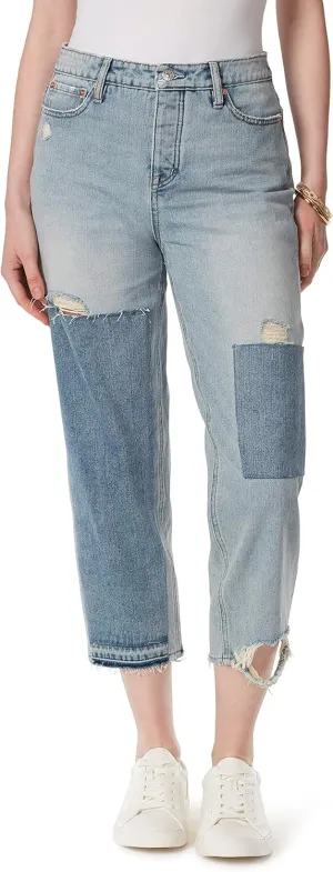 Jessica Simpson Women's Throwback Vintage Straight Crop