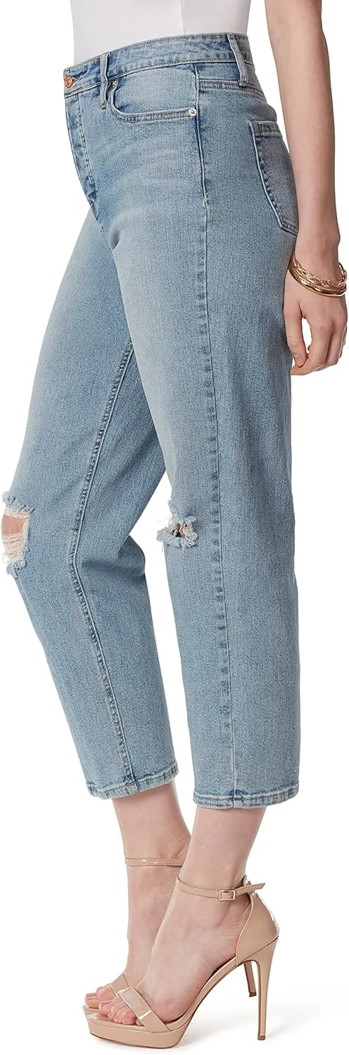 Jessica Simpson Women's Throwback Vintage Straight Crop