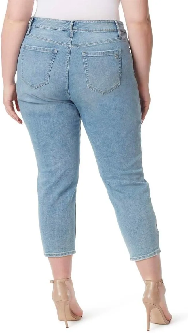 Jessica Simpson Women's Throwback Vintage Straight Crop