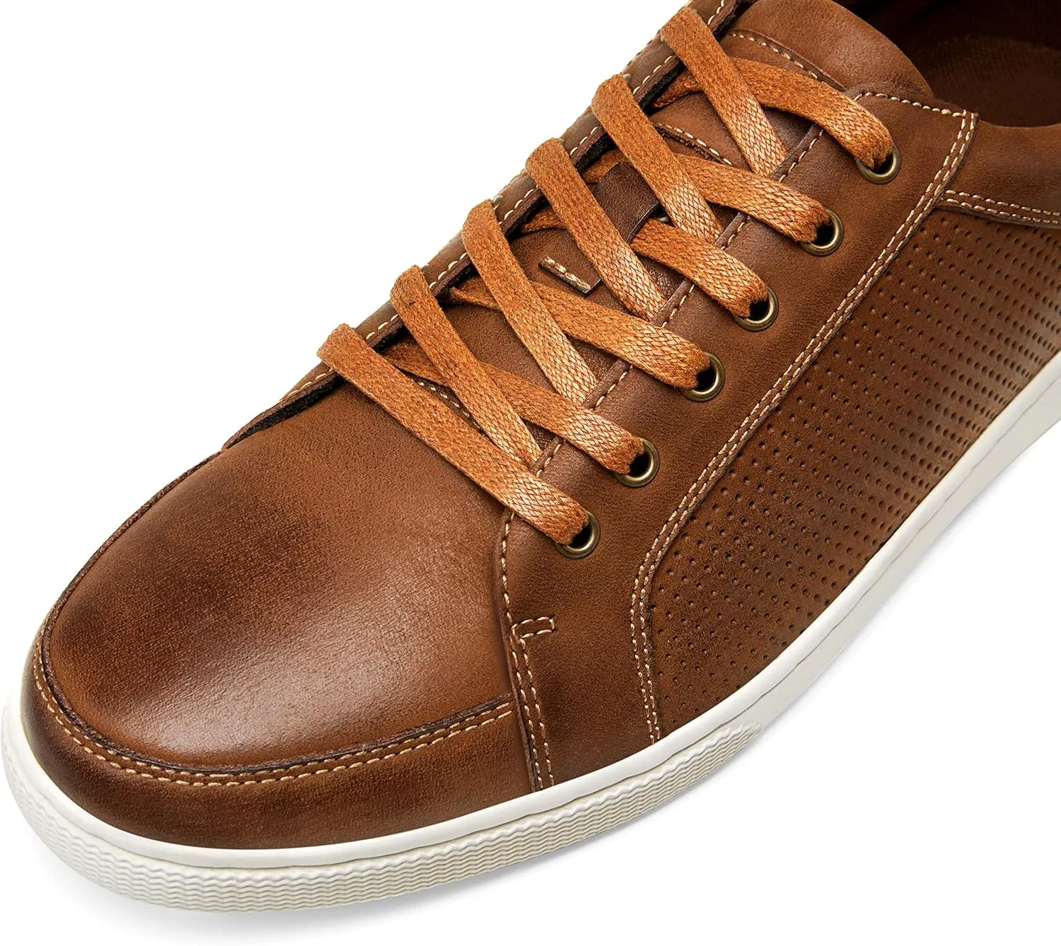 Jousen Men's Fashion Sneakers Classic Retro Casual Shoes for Men Breathable Business Dress Sneaker