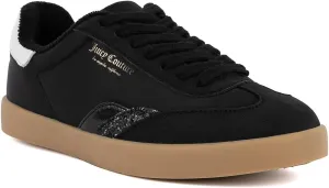 Juicy Couture Women's Lace-Up Fashion Sneaker Shoes – Classic Tennis Trainers for Casual, Comfortable Walking