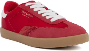 Juicy Couture Women's Lace-Up Fashion Sneaker Shoes – Classic Tennis Trainers for Casual, Comfortable Walking