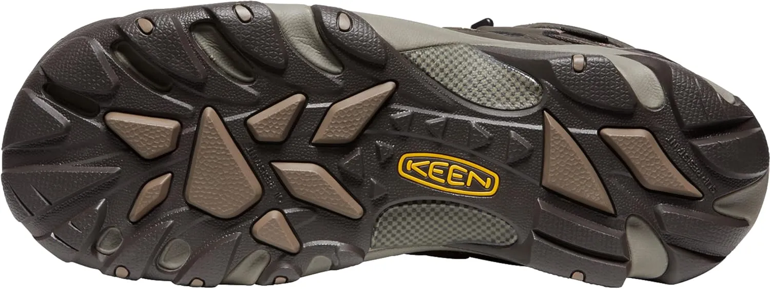 KEEN Utility Men's Lansing Mid Height Steel Toe Waterproof Work Boots
